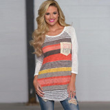 Blusas Femininas 2017 Summer Women Blouses Fashion Long Sleeve Striped Shirt Sexy Transparent Lace Blouse Casual Tops Clothes