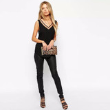blusa !!! womens tops fashion 2017 summer chiffon Casual  Sleeveless Deep V Neck Chiffon Blouse Ladies Tops black and white 2017 blusa !!! womens tops fashion 2017 summer chiffon Casual  Sleeveless Deep V Neck Chiffon Blouse Ladies Tops black and white 2017