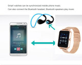 Bluetooth Smart Watch support SIM Camera Smartwatch For Android Smartphone clock PK GT08 DZ09 leather Straps for Samsung phones