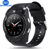 bluetooth smart watch  for android phone PK GT08 GV18 A1 support SIM/TF reloj inteligente sport wristwatch Rate 1.22 '' TFT
