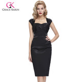 Blue Black Cocktail Dresses 2018 robe de cocktail Sexy bodycon summer Casual Party Dresses Vintage Special Occasion For Women