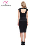 Blue Black Cocktail Dresses 2017 robe de cocktail Sexy bodycon summer Casual Party Dresses Vintage Special Occasion For Women