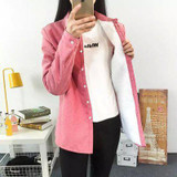 Blouses feminina shirts Cotton Camisas Femininas Blusa Ladies Tops Autumn and winter Long Sleeve Shirt Women feminine blouse