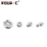 Blossom little flower plastic sugar craft fondant plunger cake cutters classic cake decorating tools fondant mold