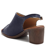 Block Heels - Navy