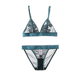 Pretty Mary Women Bra & Brief Sets Embroidery Floral Lace Bra and Panties Wire Free Thin Demi Bra Sexy Lingerie See Though Pretty Mary Women Bra & Brief Sets Embroidery Floral Lace Bra and Panties Wire Free Thin Demi Bra Sexy Lingerie See Though