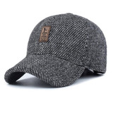 PRETTY KITTY 2017 Warm Winter spring Thickened Baseball Cap With Ears Men'S Cotton Hat Snapback Hats Ear Flaps For Men Hat