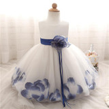 Pretty Baby Girl Wedding Dress Toddler Baptism Dresses For Baby Girl 1-2 Birthday Party Dress Floral Bebes Christening Gowns