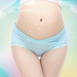 Pregnant Maternity Comfortable Low Waist Cotton Briefs Lace Trimmed Underwear Panties
