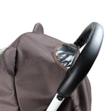 Pram cover Stroller Accessories Yuyu yoya Baby Stroller Armrest Pu Protective Case Cover For Armrest Covers Handle Wheelchairs