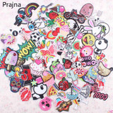 Prajna Random Mixed Anime Cartoon Cute Kawaii Patch Sew On Iron On Sewing Patches Cheap Embroidered Patches For Clothes