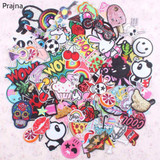 Prajna Random Mixed Anime Cartoon Cute Kawaii Patch Sew On Iron On Sewing Patches Cheap Embroidered Patches For Clothes