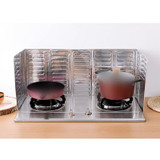 Practical Splatter Screens Home Kitchen Stove Foil Plate Prevent Oil Splash Cooking Baffle Easy Clean Kitchen Accessories DIY