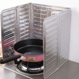 Practical Splatter Screens Home Kitchen Stove Foil Plate Prevent Oil Splash Cooking Baffle Easy Clean Kitchen Accessories DIY