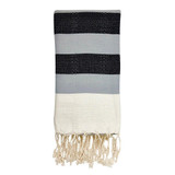 Plush Stripe Turkish Towel