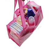 Practical Mother Handbag Baby Diaper Nappy Bag Milk Bottle Storage Organizer