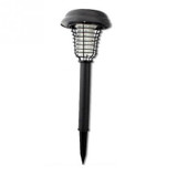 Practical LED Solar Powered Outdoor Yard Garden Lawn Anti Mosquito Insect Pest Bug Zapper Killer Trapping Lantern Lamp Light