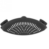 Practical Home Restaurant Kitchen Safe Silicone Food Strainer Portable Space-saving Size Funnel Strainer Cooking Accessories