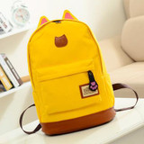 2017 New Korean Women Backpacks Canvas School Backpacks for Teenage Girls Stylish Schoolbag Satchel Bolsas Mochilas Femininas