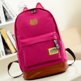 2017 New Korean Women Backpacks Canvas School Backpacks for Teenage Girls Stylish Schoolbag Satchel Bolsas Mochilas Femininas