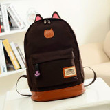 2017 New Korean Women Backpacks Canvas School Backpacks for Teenage Girls Stylish Schoolbag Satchel Bolsas Mochilas Femininas