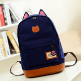 2017 New Korean Women Backpacks Canvas School Backpacks for Teenage Girls Stylish Schoolbag Satchel Bolsas Mochilas Femininas
