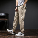 2017 new Joggers New Arrival Fashion Casual Slim Mens Pants Fashion Track Jogger Pants Men Joggers Embroidery Print  Sweat Pants