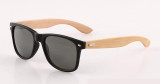 2017 New Hot Sale Products Men Women Glass Bamboo Sunglasses Retro Vintage Wood Lens Wooden Frame Handmade