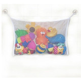 2017 New Hot Sale Cute Baby Bath Time Toy Tidy Storage Suction Cup Bag Mesh Bathroom Organiser Net 37x36cm