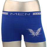 2017 New Hot Men Boxers Sexy Men's Underwear Polyester-cotton 8 Colors Butterfly Pattern Soft And Elastic Seamless Flat shorts