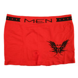 2017 New Hot Men Boxers Sexy Men's Underwear Polyester-cotton 8 Colors Butterfly Pattern Soft And Elastic Seamless Flat shorts