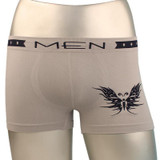 2017 New Hot Men Boxers Sexy Men's Underwear Polyester-cotton 8 Colors Butterfly Pattern Soft And Elastic Seamless Flat shorts