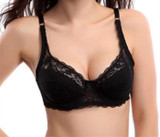 2017 New Hot Bra 32 34 36 38 40 B C Cup Brand Bra Sexy Womenlace Intimates Push Up Bra Ladies Lingerie Transparent Big Size Bra