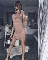 2017 New hollow out women dress Sexy Lady's Bodycon Long Sleeve party Mini Dress summer dress 2017 New hollow out women dress Sexy Lady's Bodycon Long Sleeve party Mini Dress summer dress