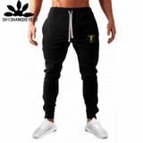 2017 New High Quality Trousers Jogger skinny Men Pants Fitness Bodybuilding Pants For Mens Brand Clothing Sweat Trousers Britche