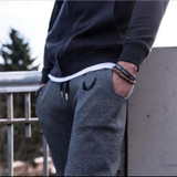 2017 New High Quality Jogger Pants Men Fitness Bodybuilding Gyms Pants For Runners Clothing Autumn Sweat Trousers Britches