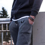 2017 New High Quality Jogger Pants Men Fitness Bodybuilding Gyms Pants For Runners Clothing Autumn Sweat Trousers Britches