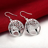 Tree of Life Drop  Earring