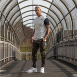 2017 NEW Gyms clothing pants New Fitness Casual Elastic Pants bodybuilding clothing casual camouflage sweatpants joggers pants