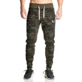 2017 NEW Gyms clothing pants New Fitness Casual Elastic Pants bodybuilding clothing casual camouflage sweatpants joggers pants