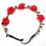 M MISM Women Flower Headband  Girls Flowers Hair wear children Headbands Headband Hair Accessories the wreath dressing for hair