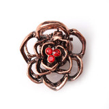 M MISM Retro Rose Hair Claw Clip with Rhinestone Hair clips Hair Accessories for Women crab for hair G372
