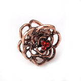 M MISM Retro Rose Hair Claw Clip with Rhinestone Hair clips Hair Accessories for Women crab for hair G372