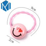 M MISM New 1pair Girls Hairband Gum for Hair Accessories Kids Rope Hair Bands Ponitail Holder Scrunchy Elastic Rubber Band