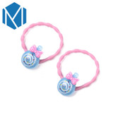 M MISM New 1pair Girls Hairband Gum for Hair Accessories Kids Rope Hair Bands Ponitail Holder Scrunchy Elastic Rubber Band