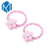 M MISM New 1pair Girls Hairband Gum for Hair Accessories Kids Rope Hair Bands Ponitail Holder Scrunchy Elastic Rubber Band
