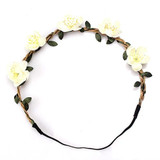 M MISM Girls Satin Ribbon Flower Hair Band Baby Girl Hair band Baby&Kids Hairwear Princess Headband Children Accessories