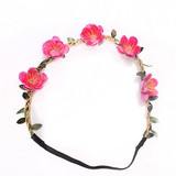M MISM Girls Satin Ribbon Flower Hair Band Baby Girl Hair band Baby&Kids Hairwear Princess Headband Children Accessories