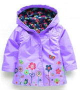 LZH Girls Jacket 2017 Autumn Winter Jacket For Girls Raincoat Coat Kids Outerwear Trench Coat Boys Windbreaker Children Clothes