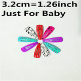 LYSUMDUOE 100pcs BB Hair Clip Fashion Hair Accessories Kids Hairpins Bow Princess Flower Accessory Barrette Cute Hairgrips Girl